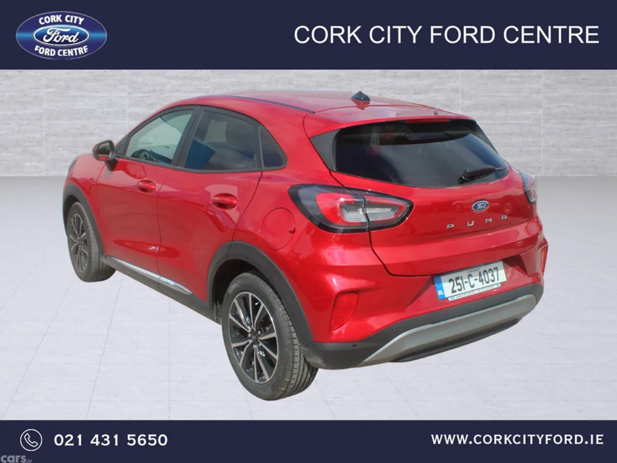 Ford Puma MPV, Petrol Hybrid, 2025, Red