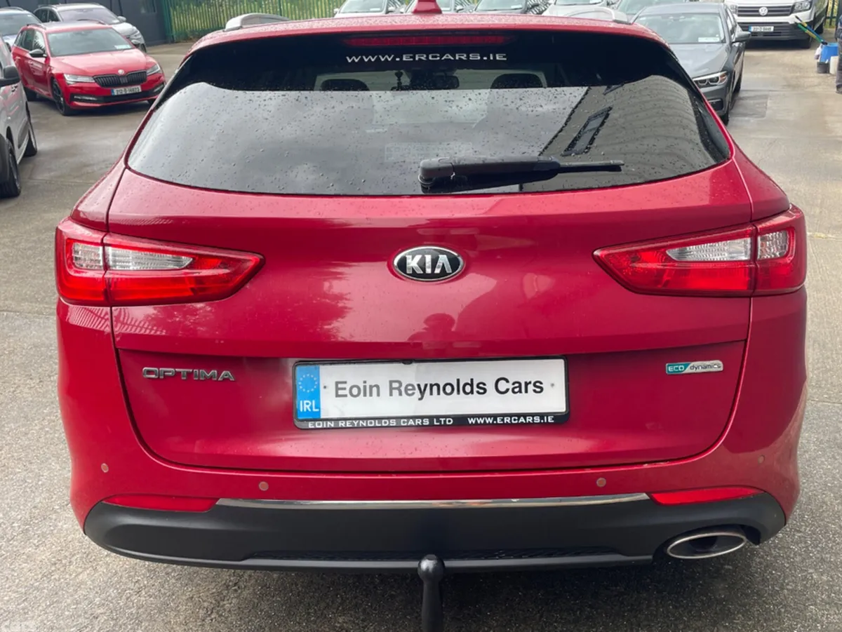 Kia Optima Estate, Diesel, 2018, Red
