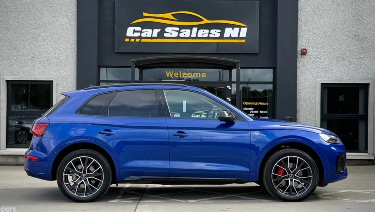 Audi Q5 SUV, Diesel Hybrid, 2022, Blue