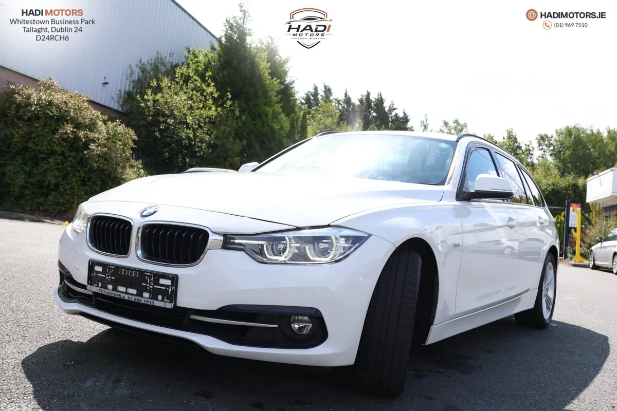 BMW 3-Series Saloon, Petrol, 2017, White