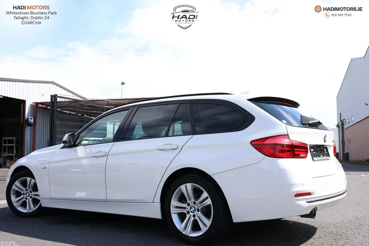 BMW 3-Series Saloon, Petrol, 2017, White