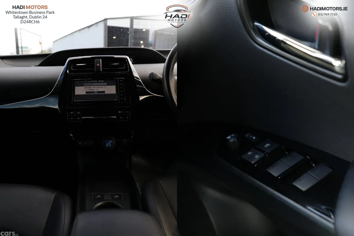 Toyota Prius Saloon, Petrol Hybrid, 2019, White