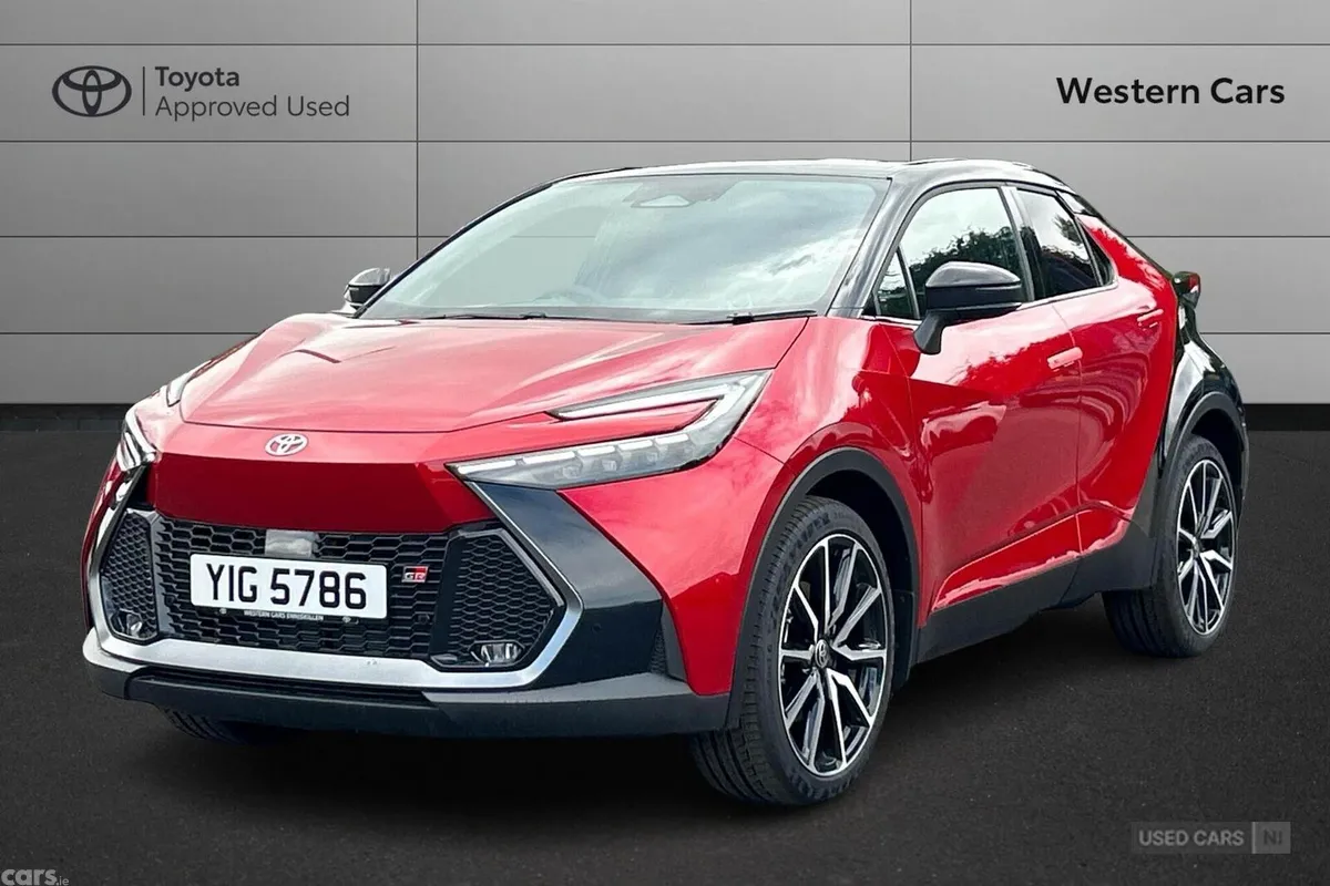 Toyota C-HR SUV, Petrol Plug-in Hybrid, 2026, Red