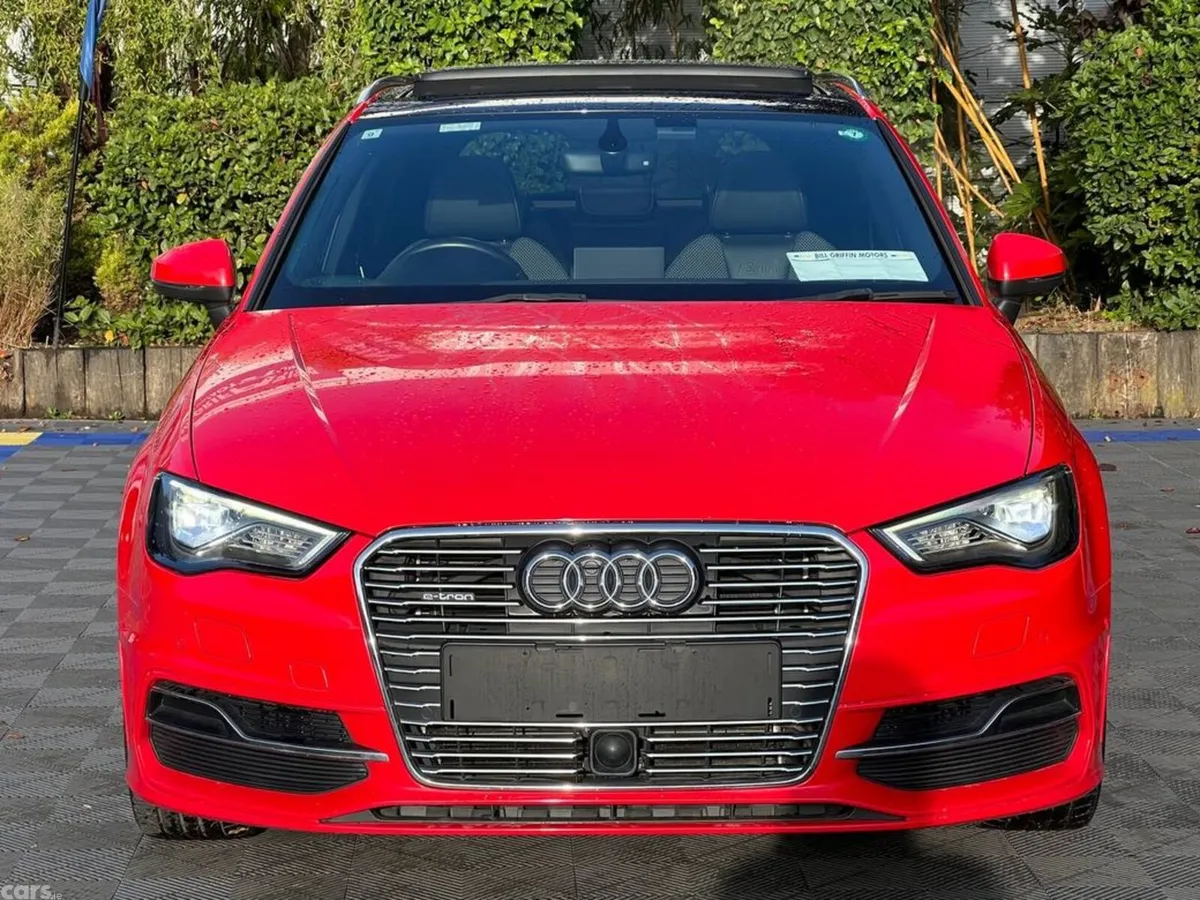 Audi A3 Hatchback, Petrol Hybrid, 2015, Red