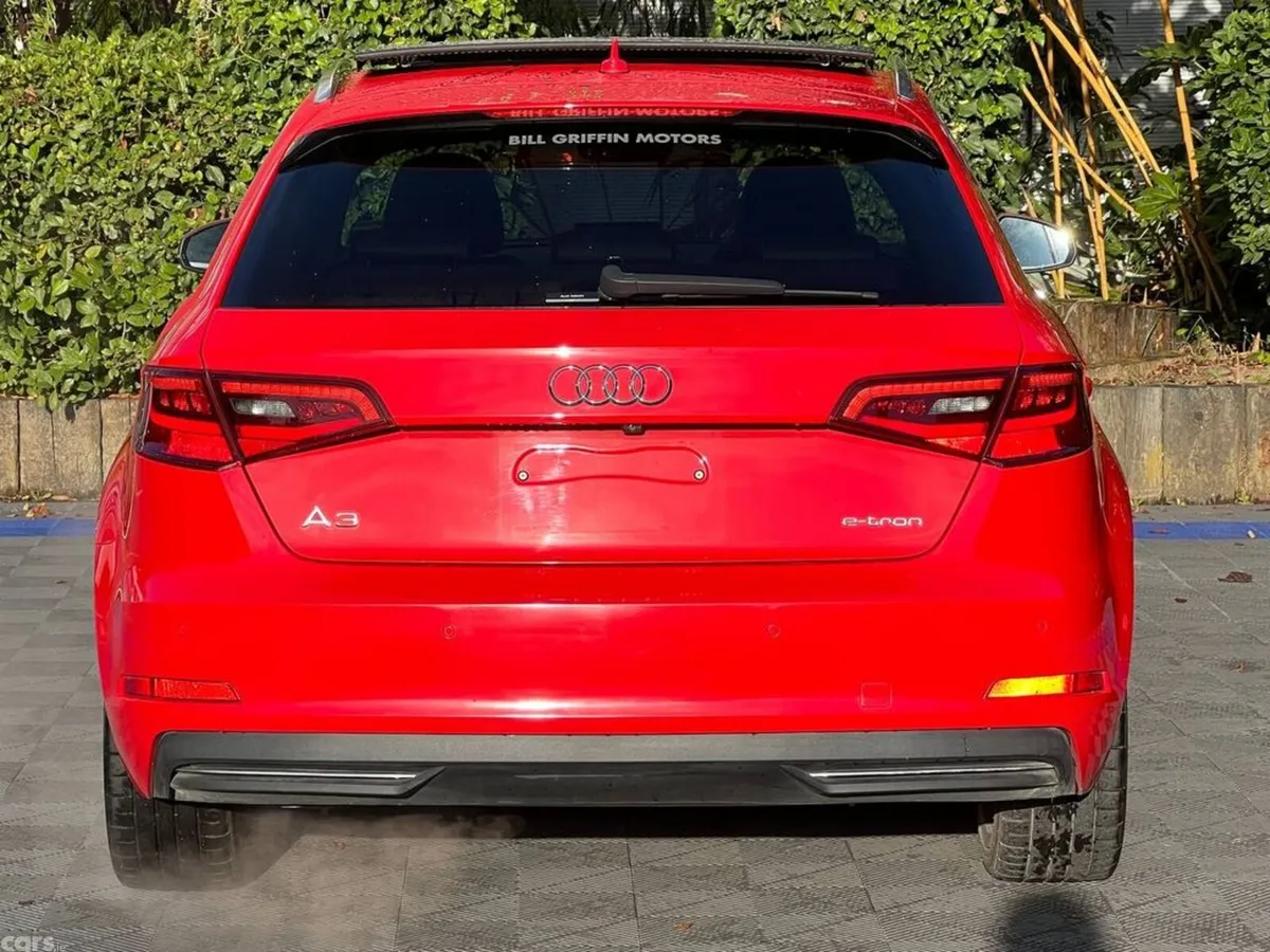 Audi A3 Hatchback, Petrol Hybrid, 2015, Red