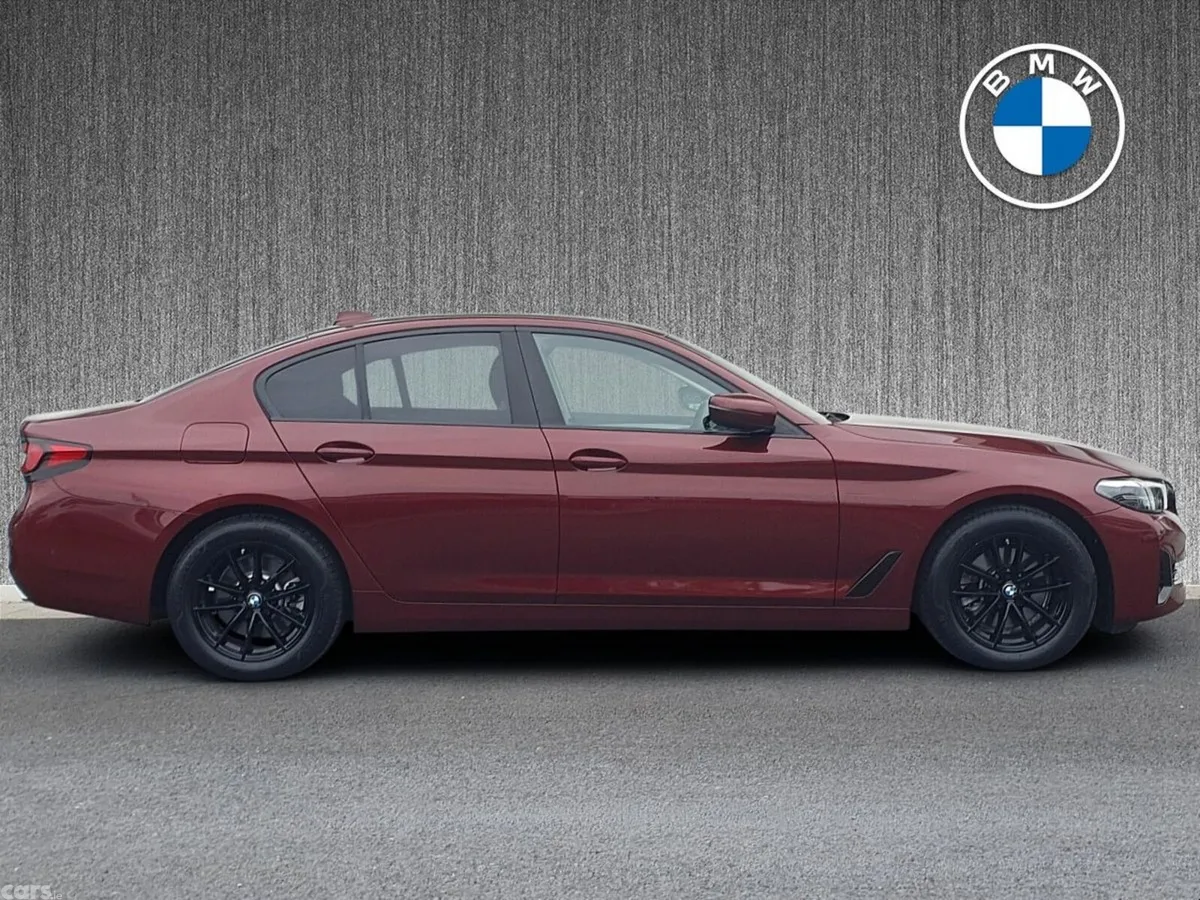 BMW 5-Series Saloon, Diesel, 2022, Red