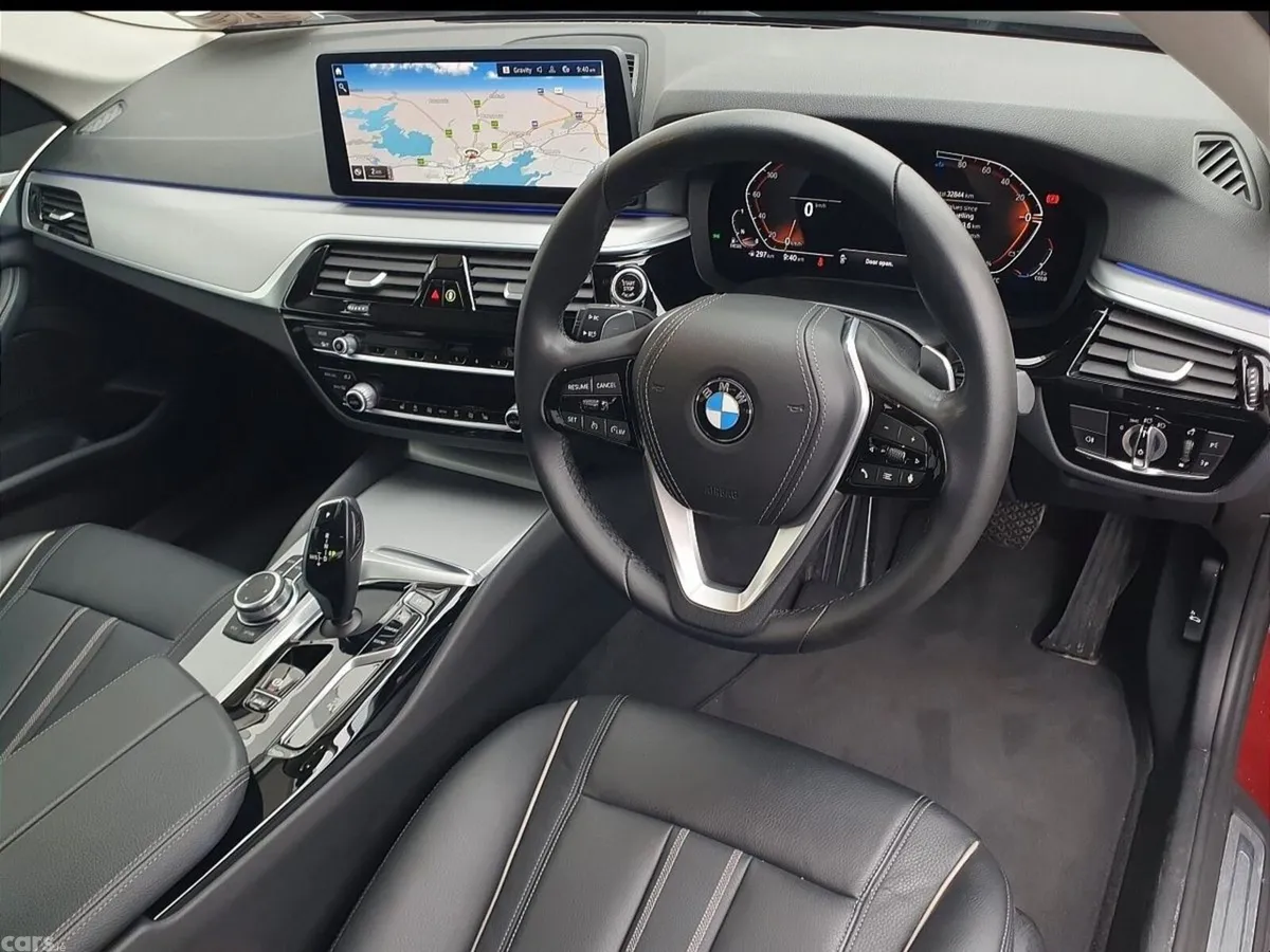 BMW 5-Series Saloon, Diesel, 2022, Red