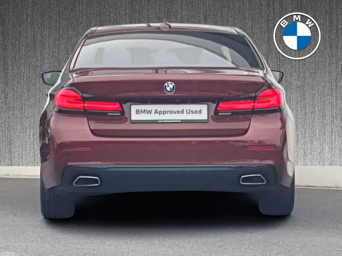 BMW 5-Series Saloon, Diesel, 2022, Red