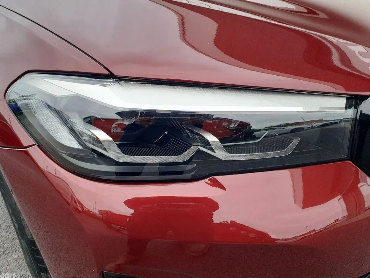 BMW 5-Series Saloon, Diesel, 2022, Red