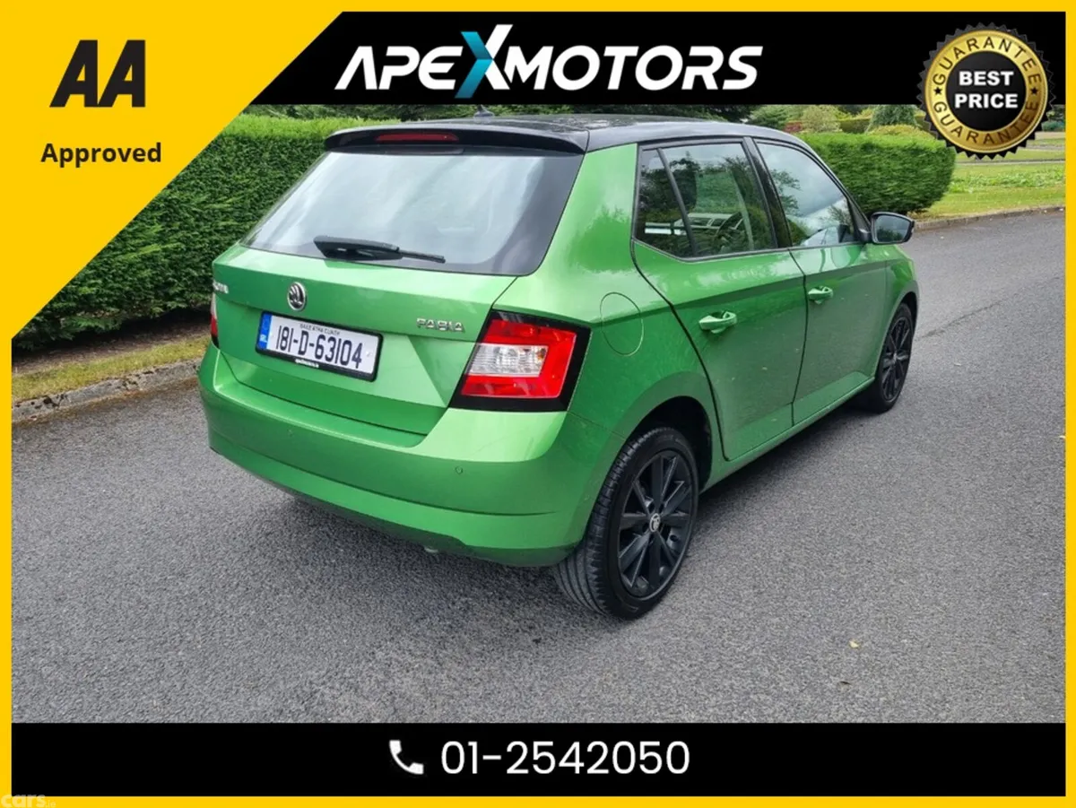 Skoda Fabia Hatchback, Petrol, 2018, Green