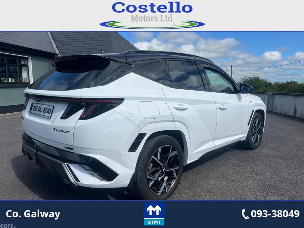 Hyundai Tucson SUV, Petrol Plug-in Hybrid, 2025, White