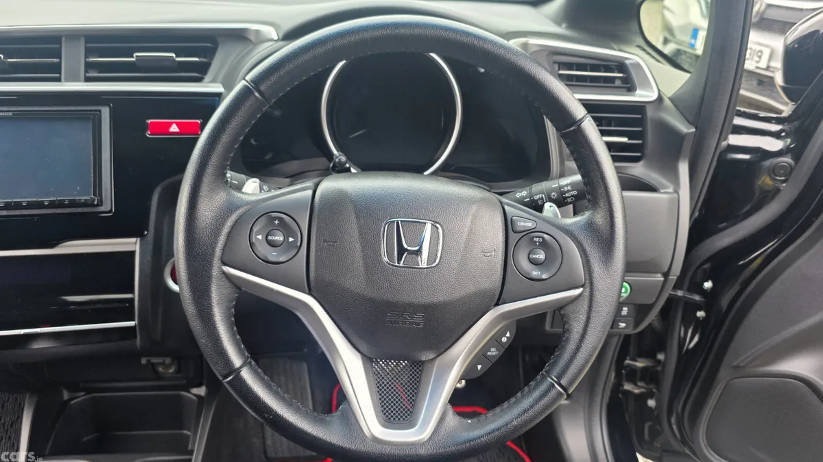 Honda Fit Hatchback, Petrol Hybrid, 2017, Black