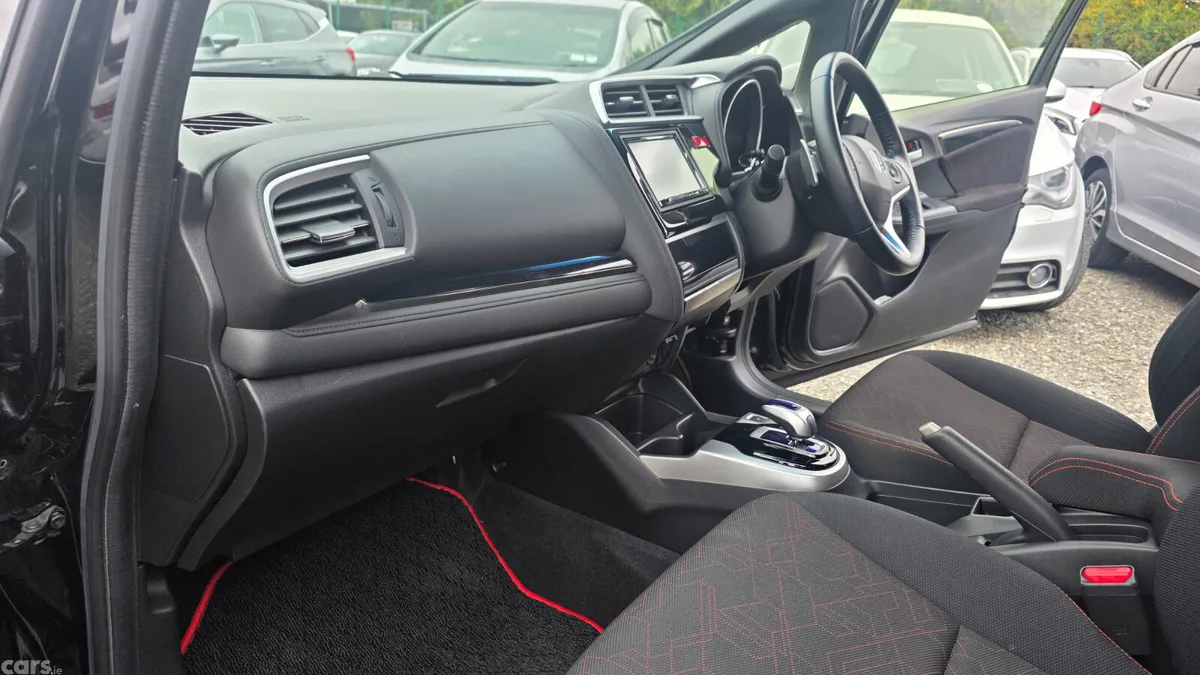 Honda Fit Hatchback, Petrol Hybrid, 2017, Black