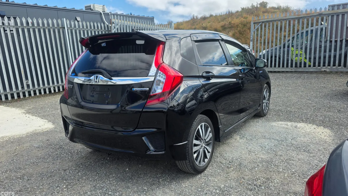 Honda Fit Hatchback, Petrol Hybrid, 2017, Black