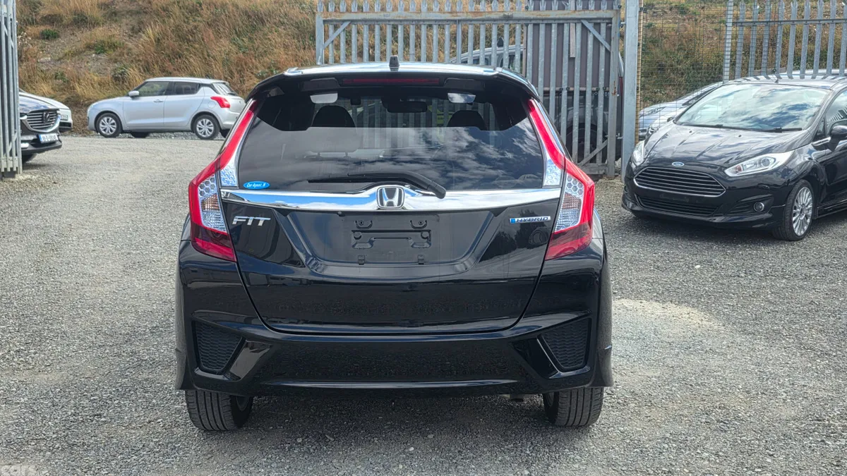 Honda Fit Hatchback, Petrol Hybrid, 2017, Black