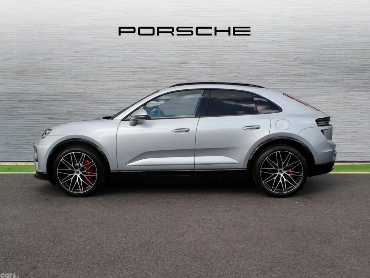 Porsche Macan SUV, Electric, 2026, Silver