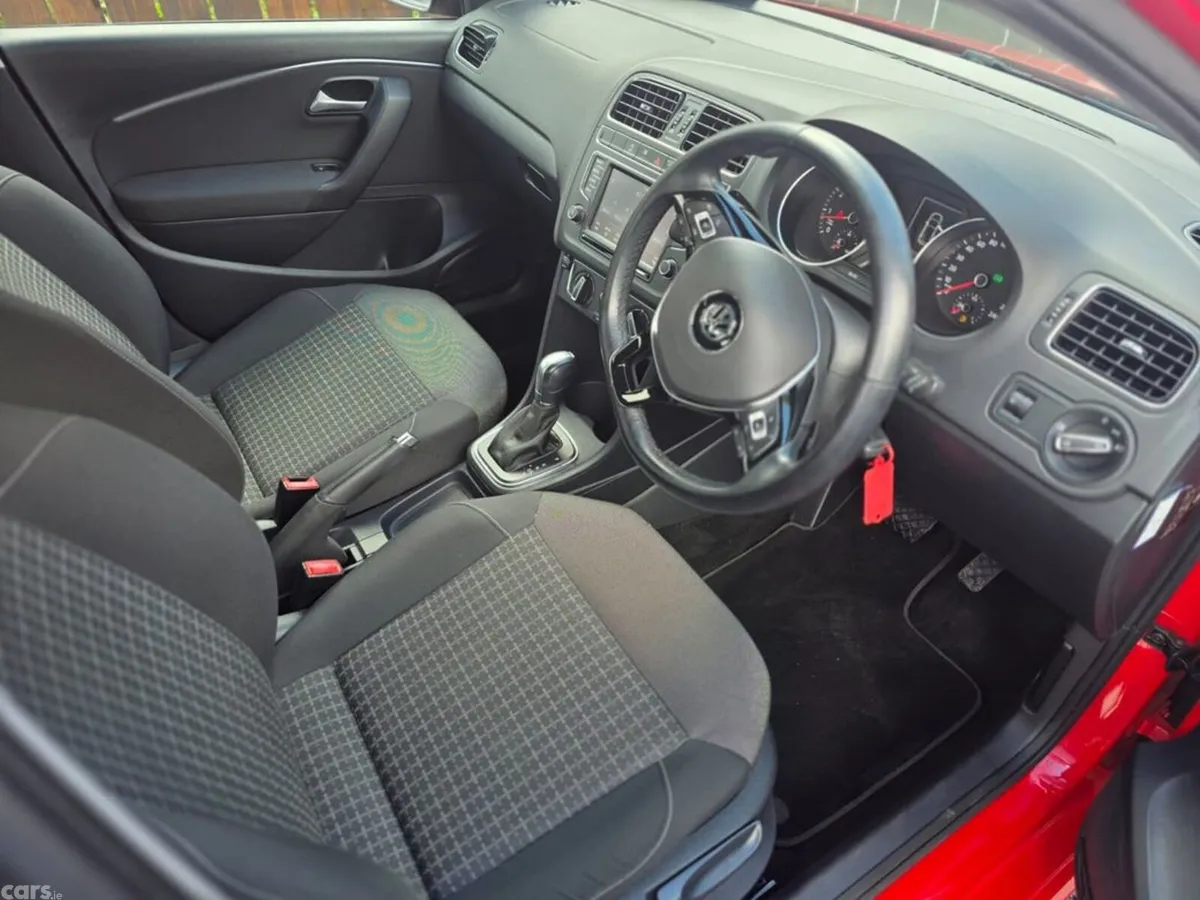 Volkswagen Polo Hatchback, Petrol, 2015, Red