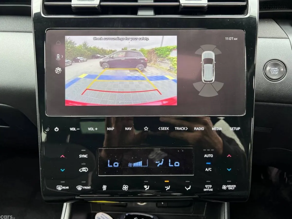 Hyundai Tucson SUV, Petrol Plug-in Hybrid, 2023, Red