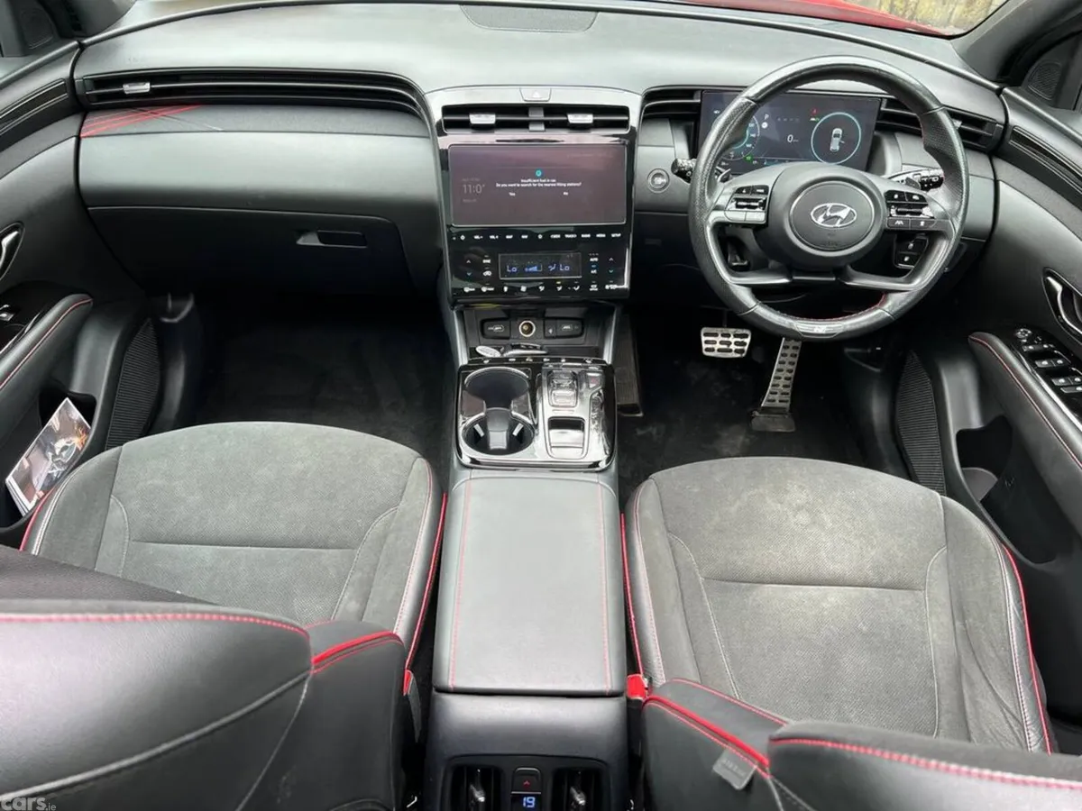 Hyundai Tucson SUV, Petrol Plug-in Hybrid, 2023, Red
