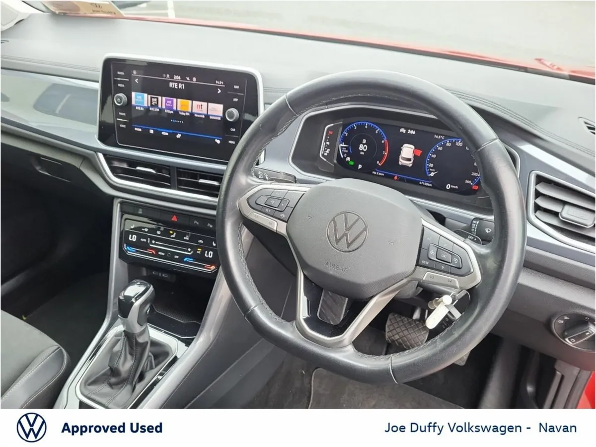 Volkswagen T-Roc SUV, Petrol, 2023, Red