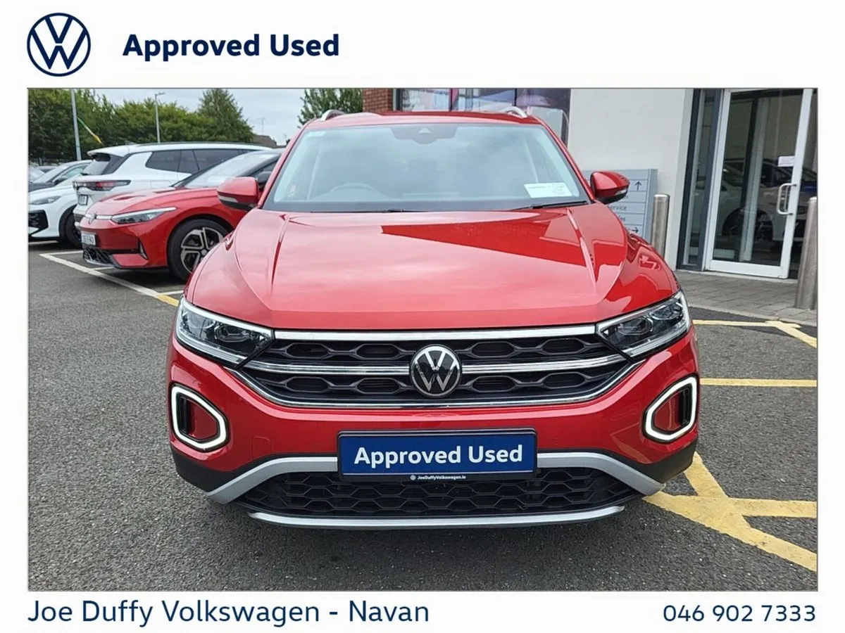Volkswagen T-Roc SUV, Petrol, 2023, Red