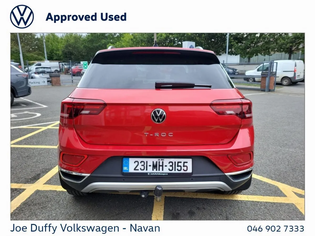 Volkswagen T-Roc SUV, Petrol, 2023, Red