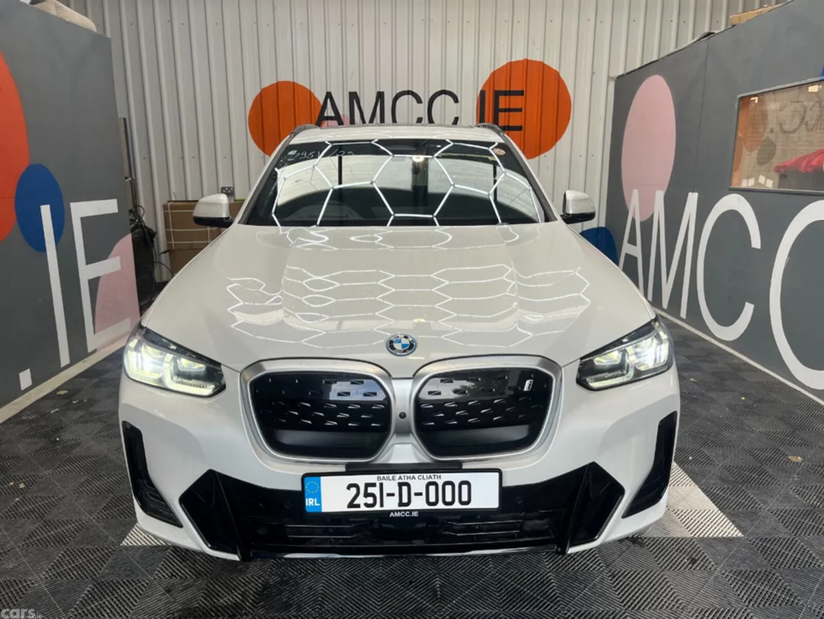 BMW iX3 SUV, Electric, 2025, White