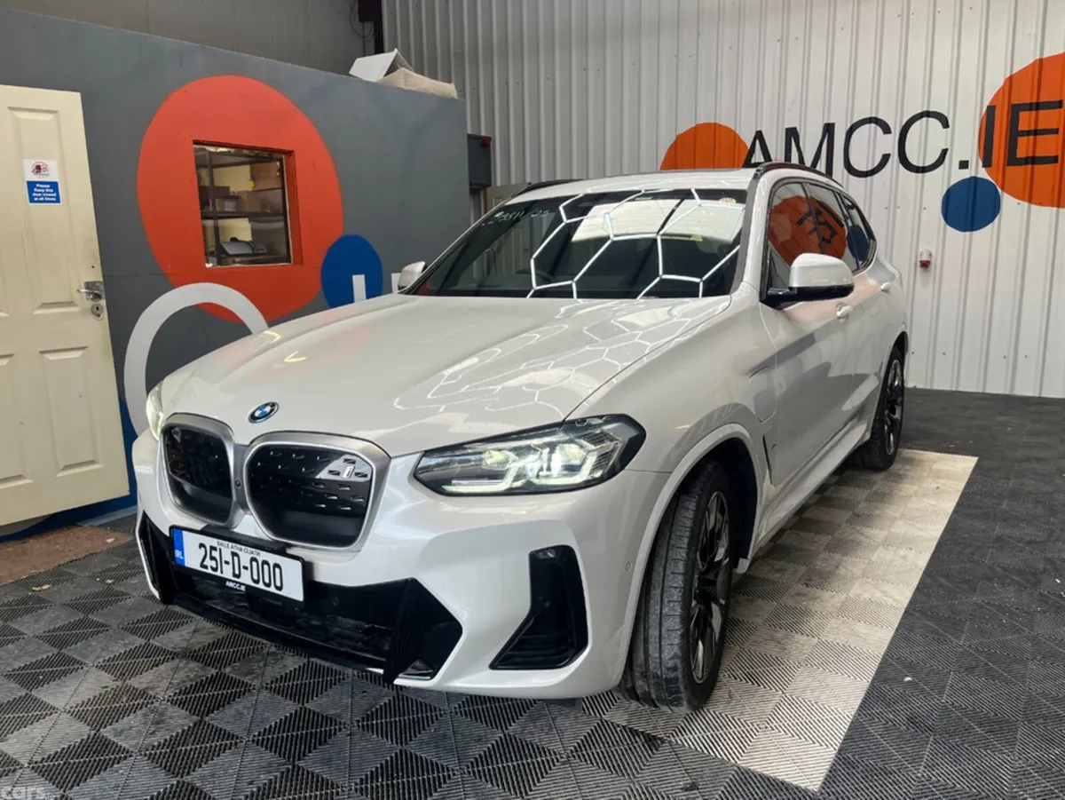 BMW iX3 SUV, Electric, 2025, White