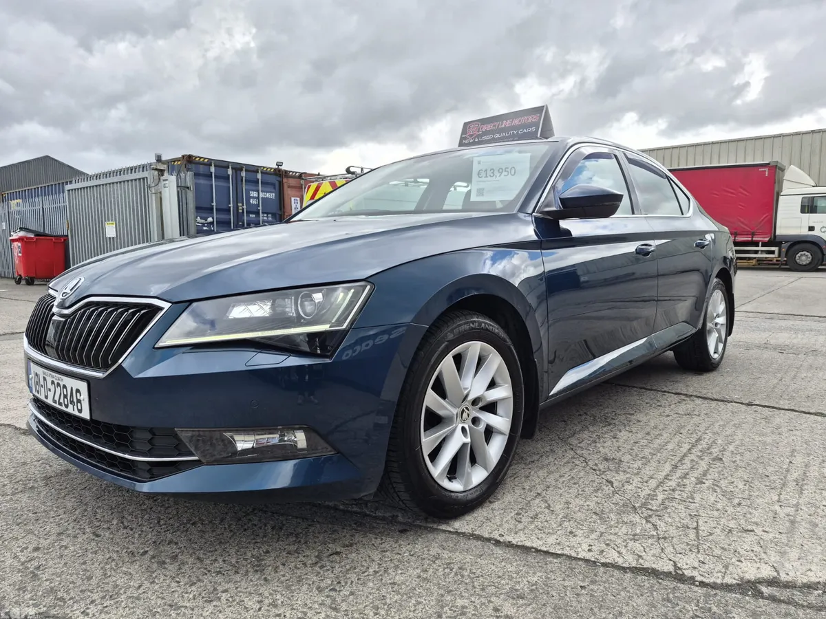 Skoda Superb Saloon, Diesel, 2018, Blue