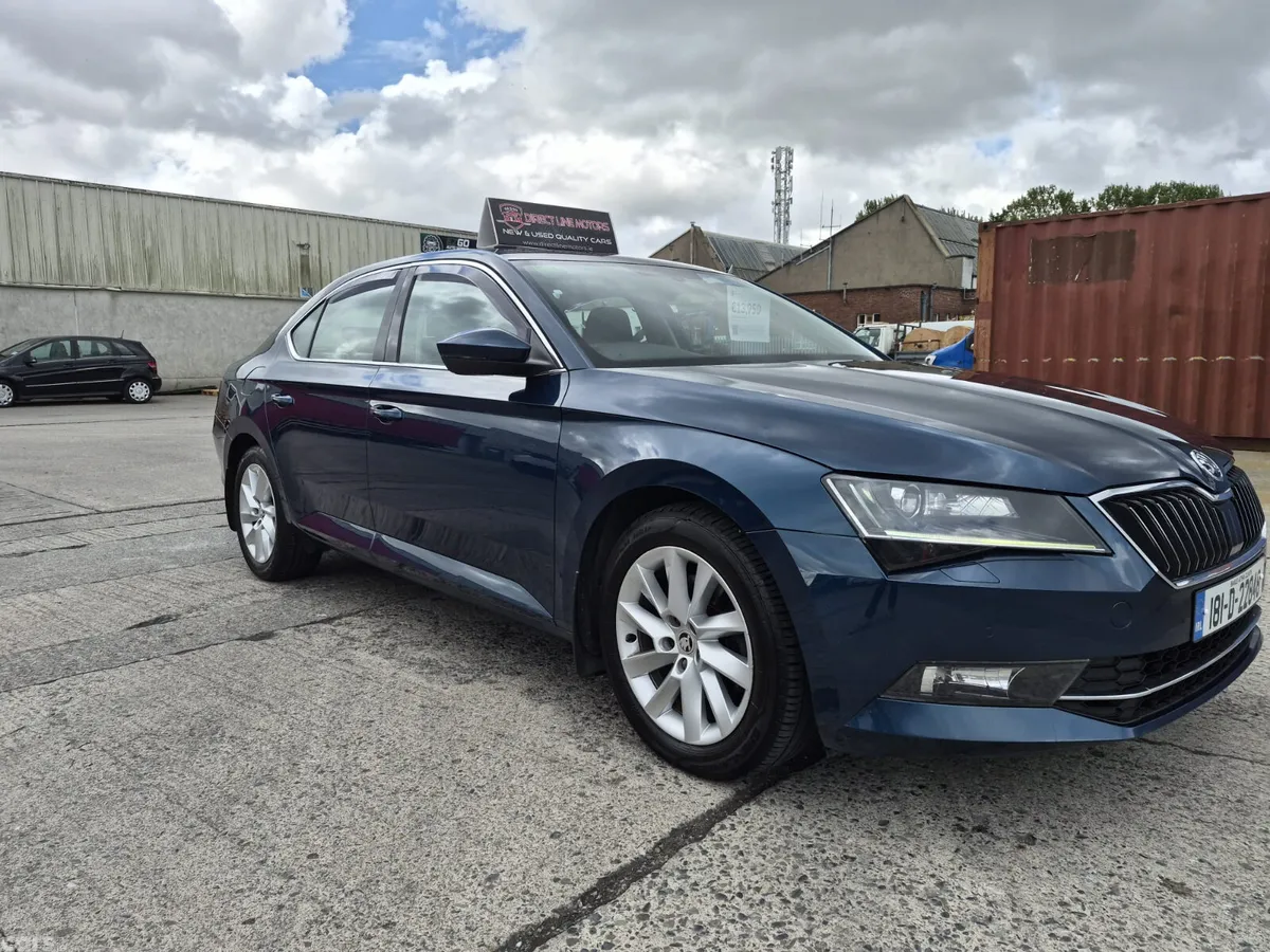 Skoda Superb Saloon, Diesel, 2018, Blue