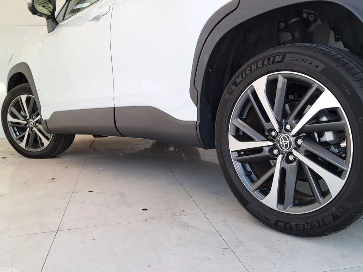 Toyota Corolla Cross SUV, Petrol Hybrid, 2024, White