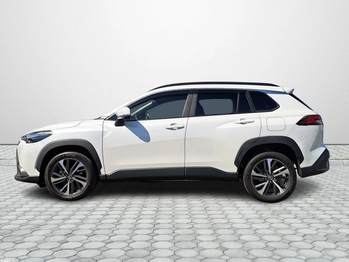 Toyota Corolla Cross SUV, Petrol Hybrid, 2024, White