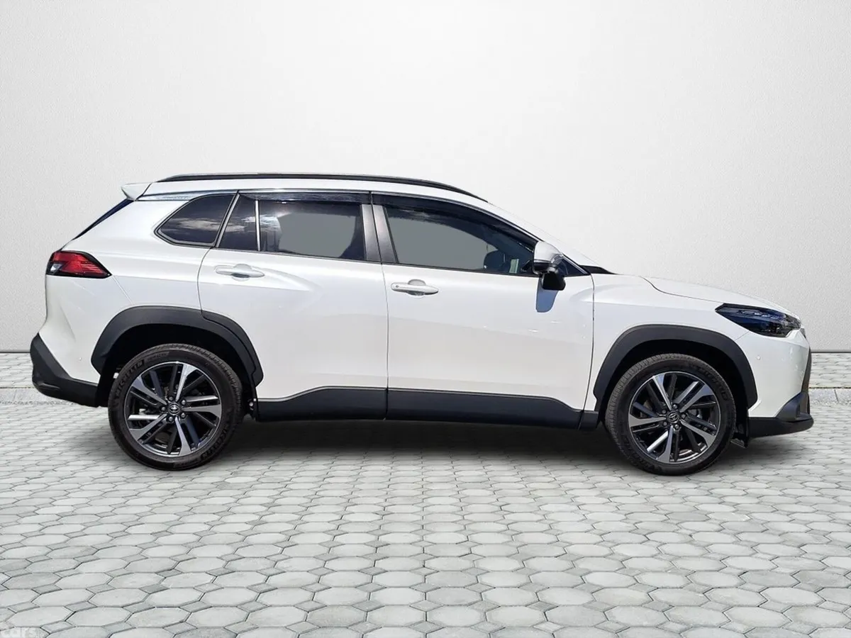 Toyota Corolla Cross SUV, Petrol Hybrid, 2024, White