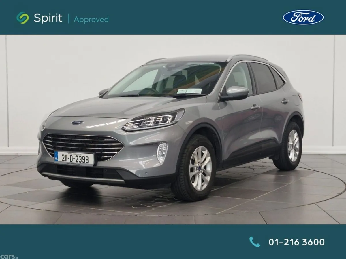 Ford Kuga SUV, Diesel Hybrid, 2021, Grey