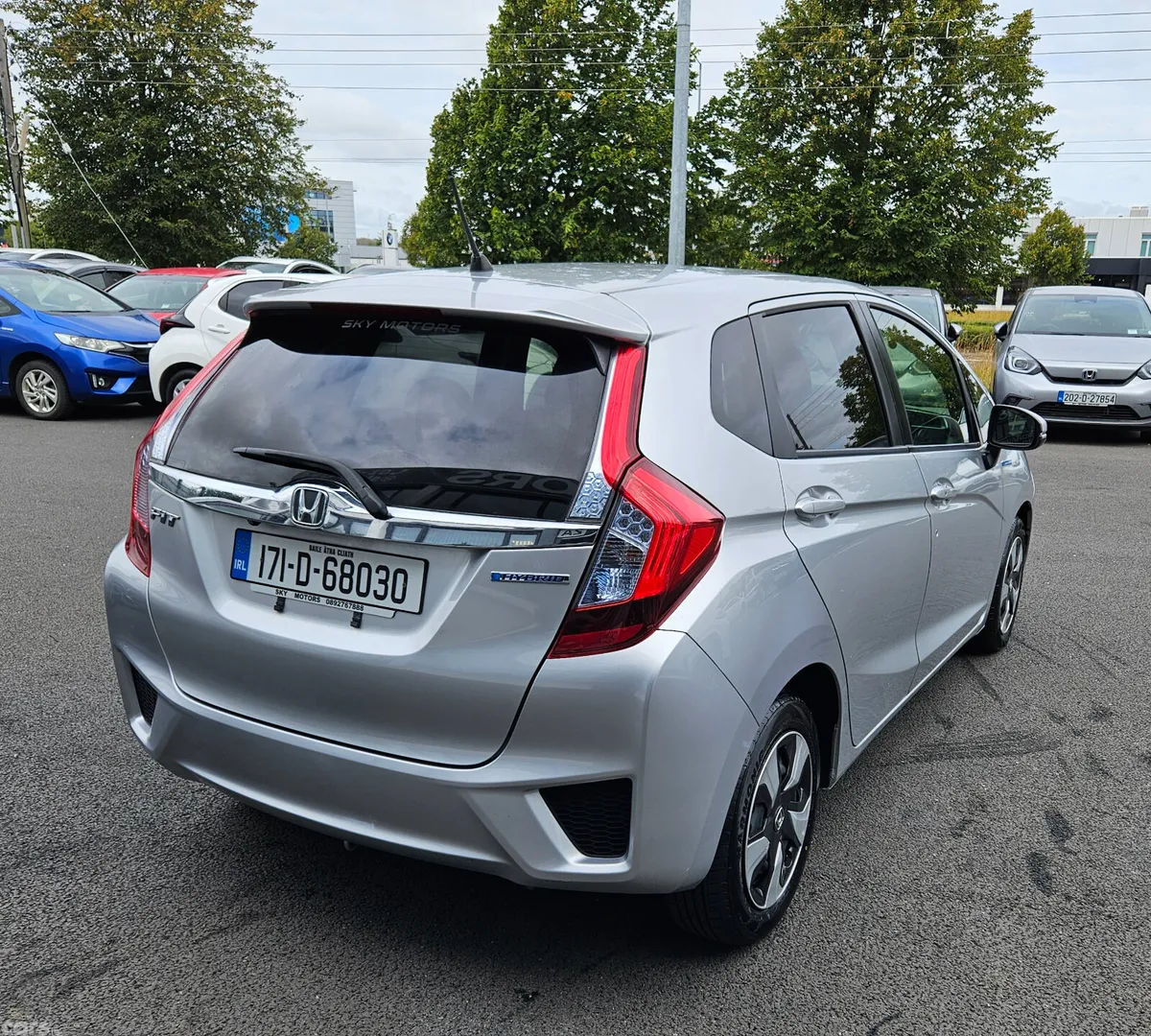 Honda Fit Hatchback, Petrol Hybrid, 2017, Silver
