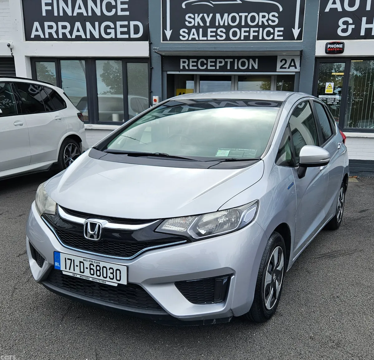 Honda Fit Hatchback, Petrol Hybrid, 2017, Silver