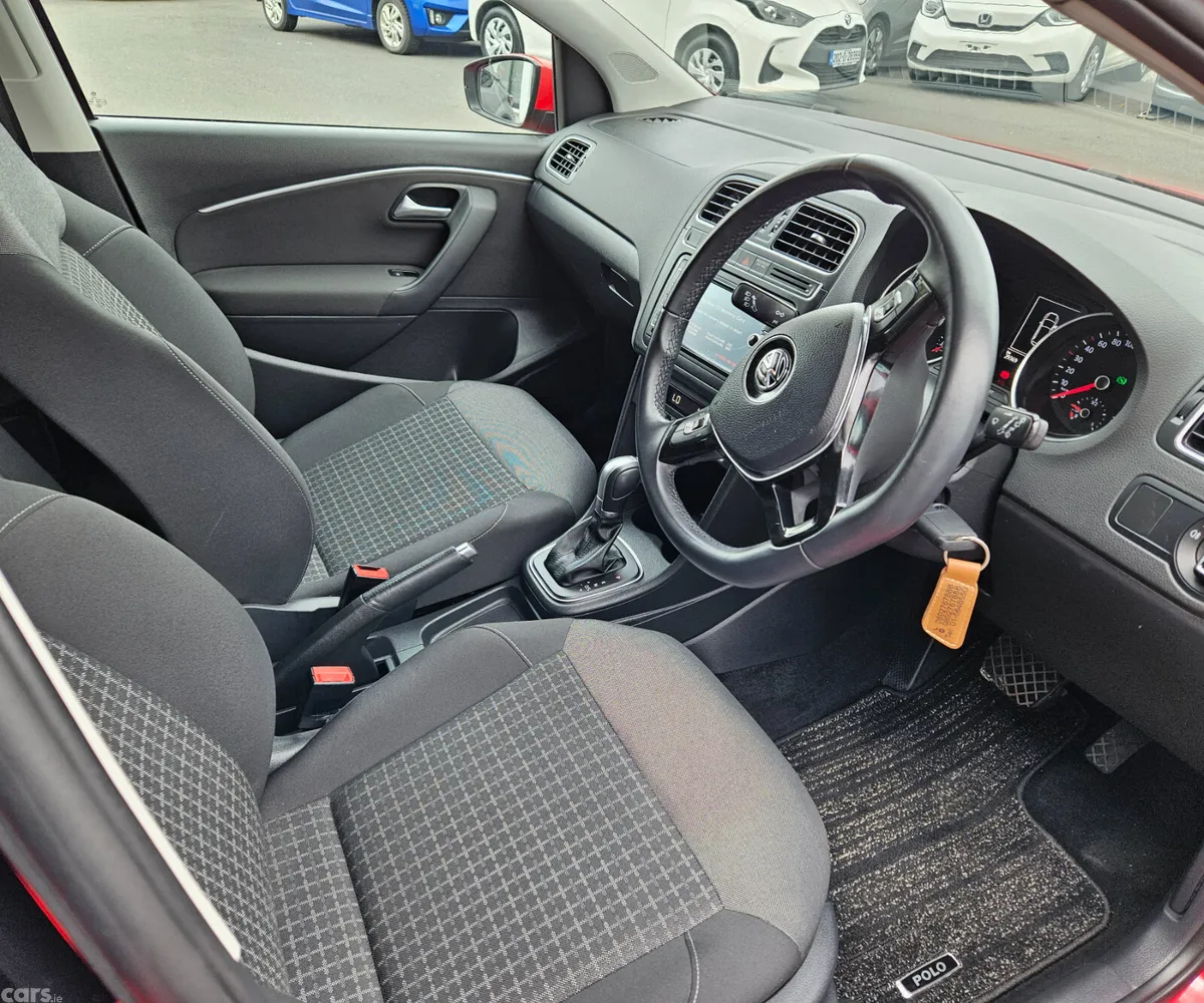 Volkswagen Polo Hatchback, Petrol, 2017, Red
