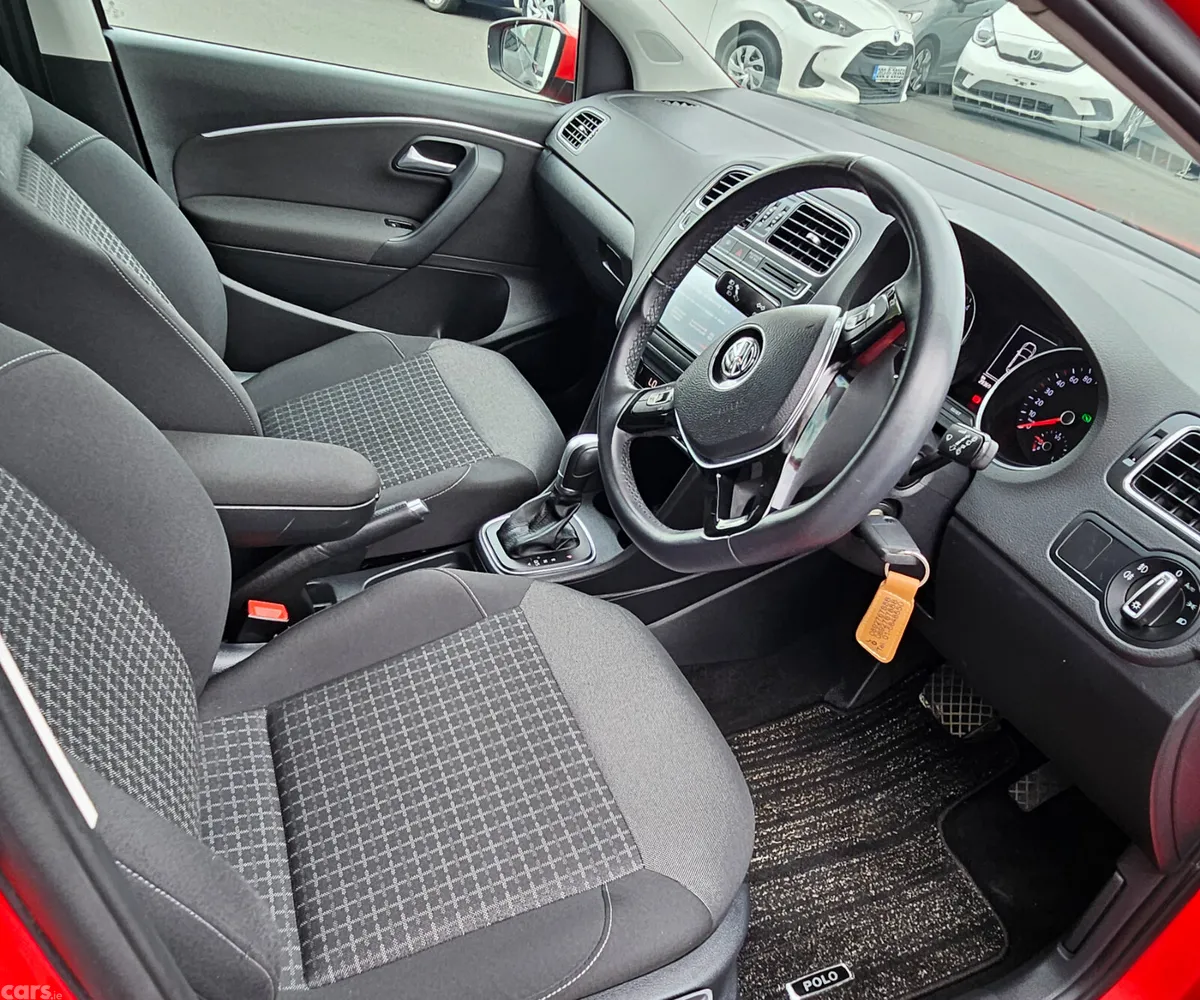 Volkswagen Polo Hatchback, Petrol, 2017, Red