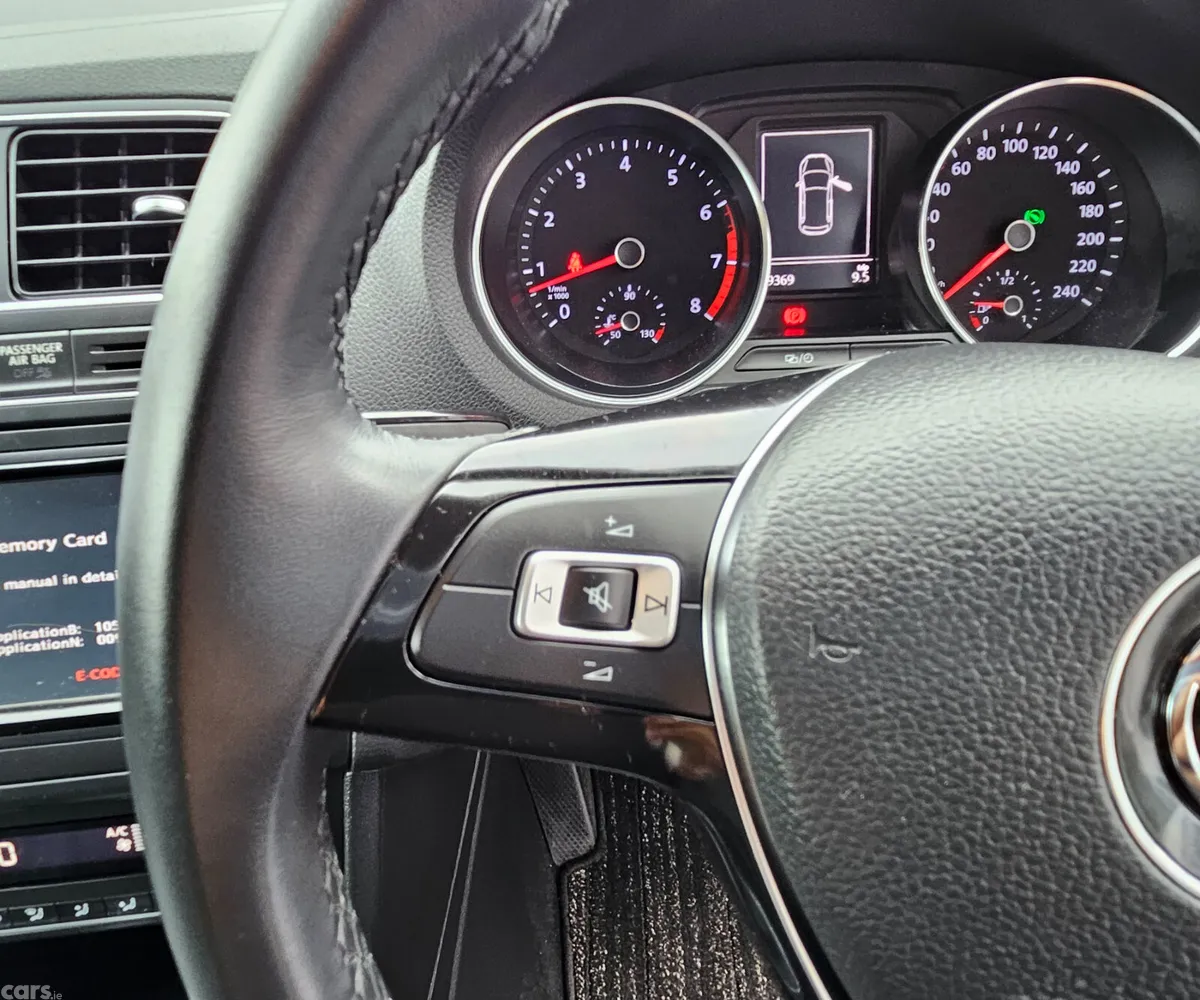 Volkswagen Polo Hatchback, Petrol, 2017, Red