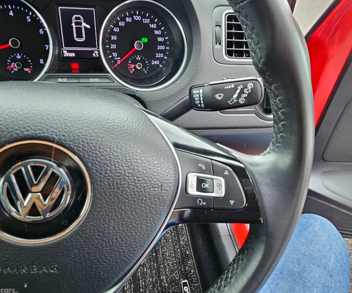 Volkswagen Polo Hatchback, Petrol, 2017, Red