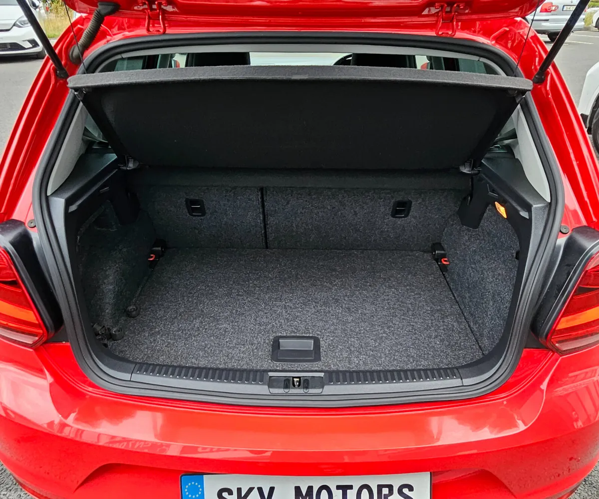Volkswagen Polo Hatchback, Petrol, 2017, Red