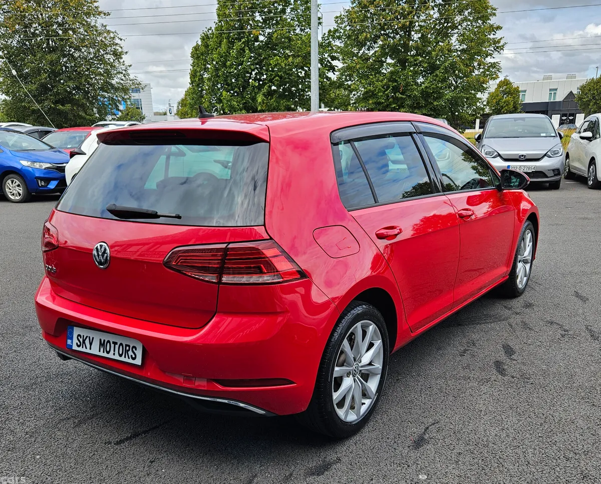 Volkswagen Golf Hatchback, Petrol, 2019, Red