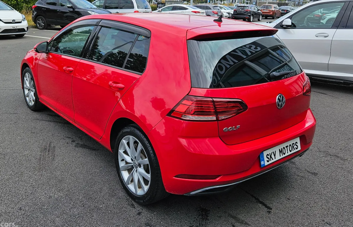 Volkswagen Golf Hatchback, Petrol, 2019, Red
