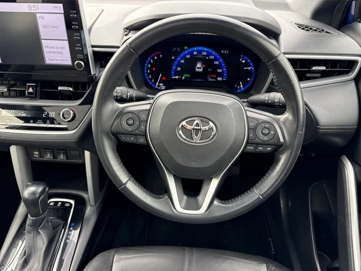Toyota Corolla Cross SUV, Petrol Hybrid, 2022, Blue