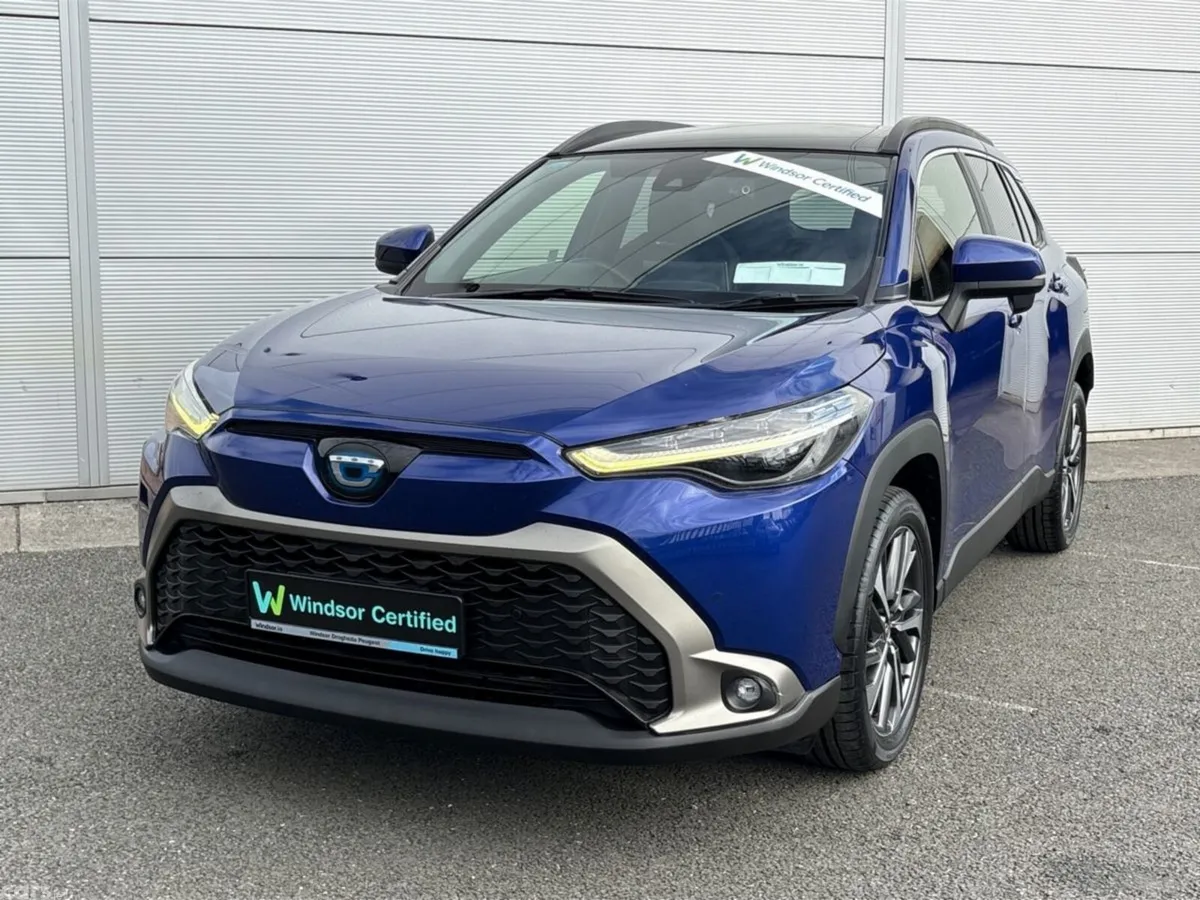 Toyota Corolla Cross SUV, Petrol Hybrid, 2022, Blue