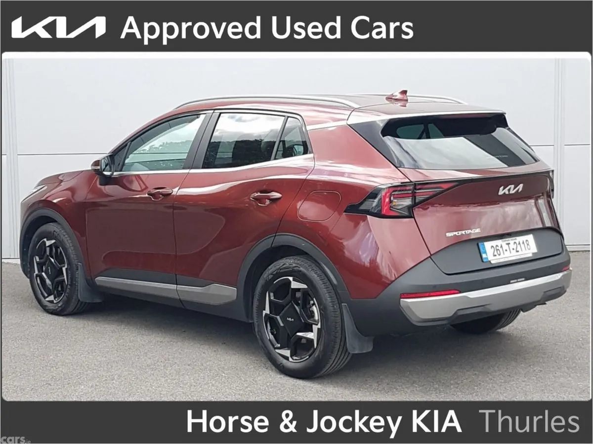 Kia Sportage SUV, Diesel Hybrid, 2026, Red