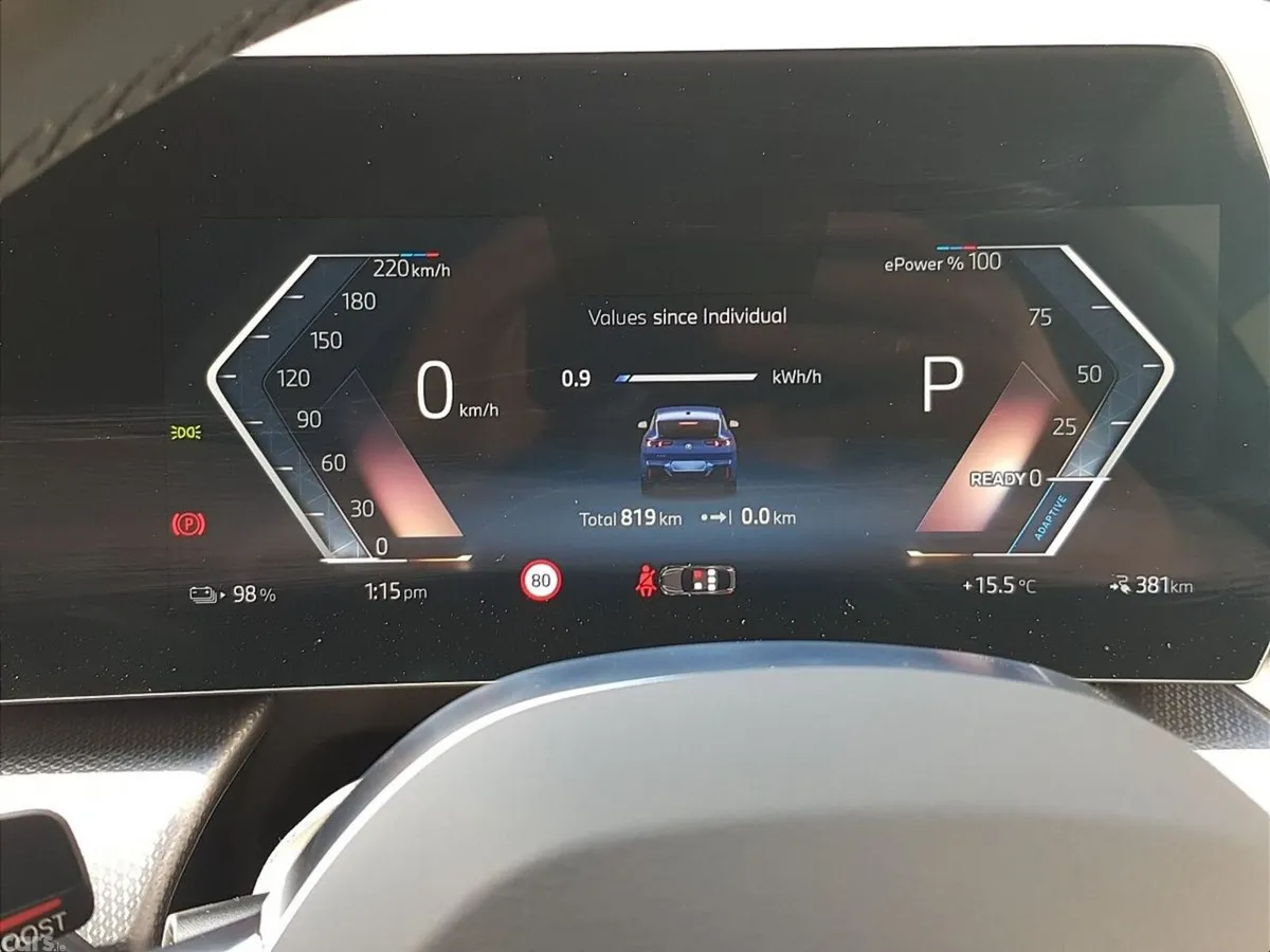 BMW iX2 SUV, Electric, 2026, Blue