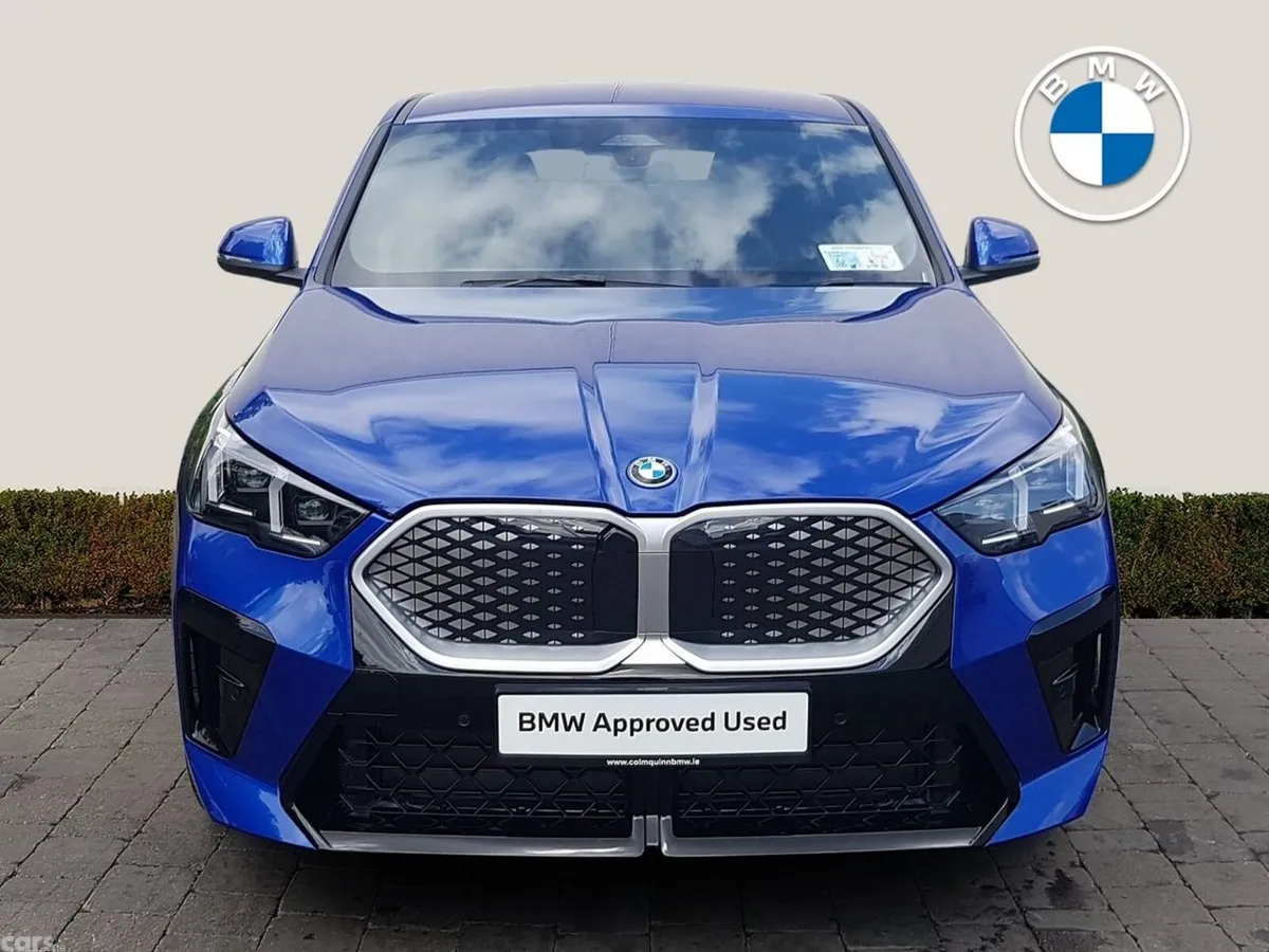 BMW iX2 SUV, Electric, 2026, Blue