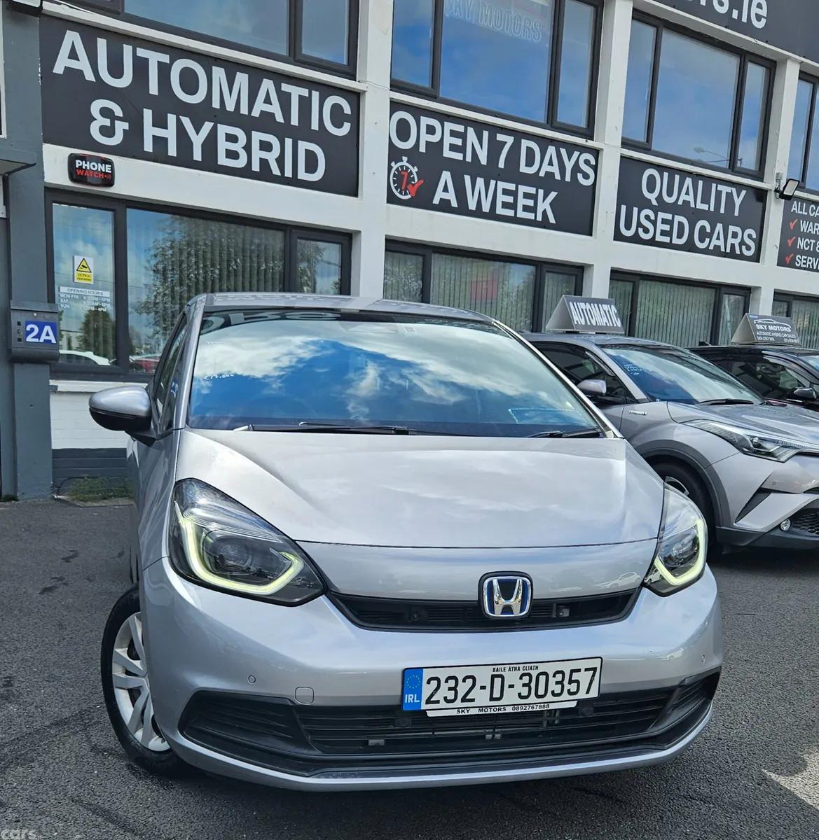 Honda Fit Hatchback, Petrol Hybrid, 2023, Silver