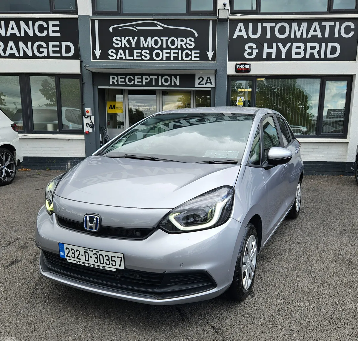 Honda Fit Hatchback, Petrol Hybrid, 2023, Silver